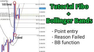 Tutorial Bollinger Bands + Fibo | Reason Failed