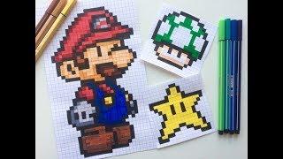 Pixel Art Mario !!