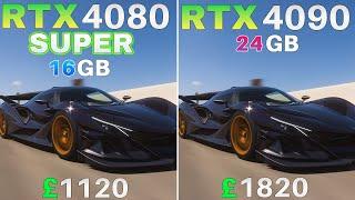 RTX 4080 Super Vs RTX 4090 |  4K  | Ultra Settings | Test In 10 Games!