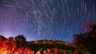 Amazing Vortex Star Trails from Izmir - Turkey