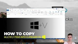 How to copy Multiple Texts into Clipboard on Windows 10