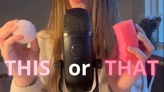 ASMR | Trigger Battle - THIS or THAT