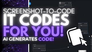 Screenshot-To-Code: AI Writes the Code Itself!