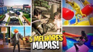 5 MELHORES MAPAS DO CRIATIVO 2.0 NO FORTNITE