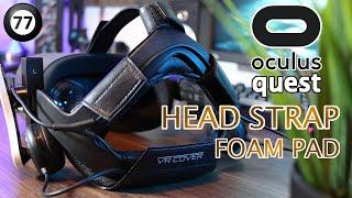 Oculus Quest Foam Pad Review (VRCover) for Head Strap (Comfortable)