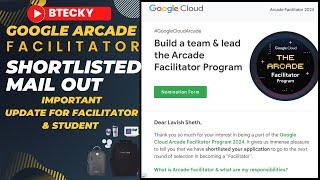 Google Cloud Arcade Facilitator Mail Out || Important Update For Facilitator & Student || Must Watch