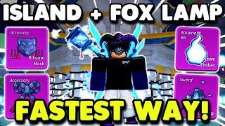 FASTEST WAY To Get FOX LAMP + ALL NEW ITEMS + NEW ISLAND In BLOX FRUITS!