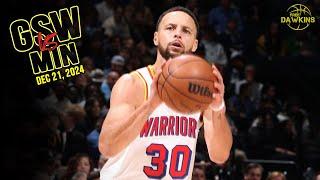 Golden State Warriors Full Team Highlights vs Timberwolves | Dec 21, 2024  | FreeDawkins