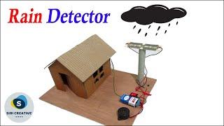 Rain Detector Project | How to Make Rain Detector Alarm at Home | Electronics Projects for Beginners