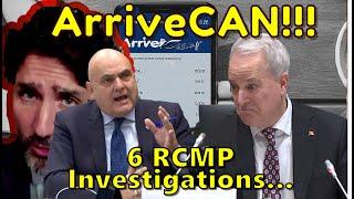 MP Brock Shocks with Pointed Questions & RCMP Replies with 6 Investigations Into ArriveCAN