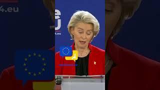 We must urgently support #Ukraine! #VonderLeyen #EUdebates in #Brussels #EU2024BE