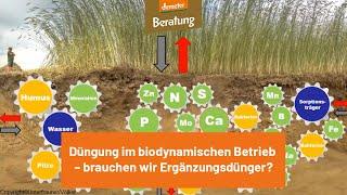 Düngung im biodynamischen Betrieb – brauchen wir Ergänzungsdünger?