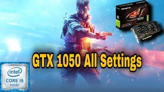 Battlefield V / 5 GTX 1050 1080p All Settings Ultra to Low + Optimised Settings i5 7500  - rotterdam