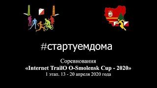 Трейл-ориентирование. Разбор дистанции старта Internet TrailO O-Smolensk Cup - 2020. 1 этап