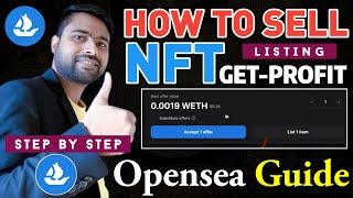  How To Buy-Sell NFT On Opensea Full Guide In 7 Minutes | NFT Selling Process 