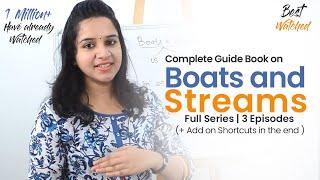 Aptitude Made Easy   Problems on Boats and Streams Full series - Learn maths #StayHome