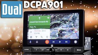 Dual DCPA901 9" Single DIN Headunit - Apple Carplay & Android Auto