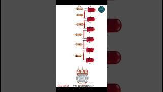 #simple LED chaser circuit#LED chaser making#ind technical#technical ind