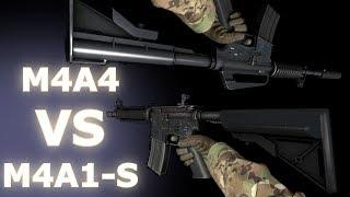 CS:GO -  M4A4 VS M4A1-S