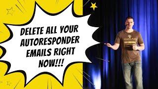 Email Marketing Tip - How Many Autoresponder Emails Do You Need In Aweber, Getresponse (etc.)?