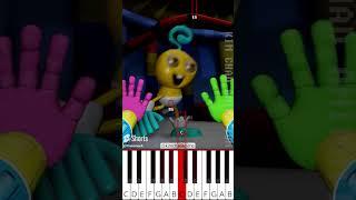 Baby Long Legs Slap  Huggy Wuggy | Poppy Playtime: Chapter 3(@kimchadanime) - Octave Piano Tutorial