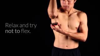 Skulpt Aim | How to Measure your Triceps | Male