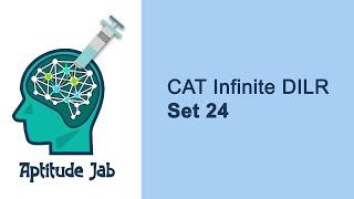 CAT Infinite DILR - Set 24 | The ATM pins | Quantitative Reasoning