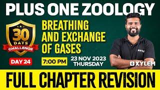 Plus One - Zoology - Breathing and Exchange of Gases | Xylem Plus One