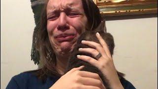 Cat comforting crying owner will make you sob