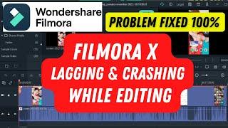 Filmora Lagging and Crashing while Editing | SOLVED | Technical Armanji