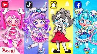 [paper diy] Pretty Cure Girl: Social Media Hot Trend Get NEW FASHION | DIY Arts & Paper Crafts