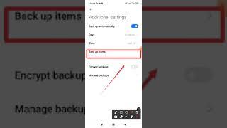 Camera App not enable automatically backup mode | Redmi Note 10 and Xiaomi