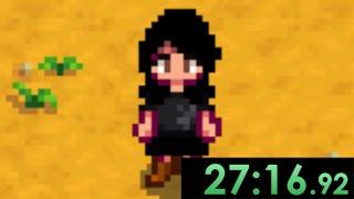 Stardew Valley speedruns are not as relaxing as you think…