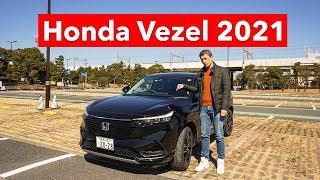Новый Honda Vezel 2021 года — гибридный компактный семейный внедорожник Интерьер и экстерьер