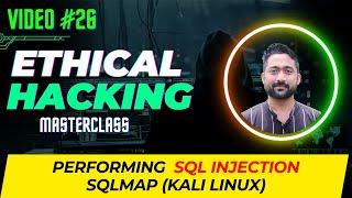 Performing SQL Injection using SQLMap Tool | Ethical Hacking Masterclass #dvwa #sqli