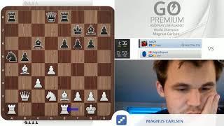 "That was close!" | Magnus Carlsen vs. IM Pere Garriga