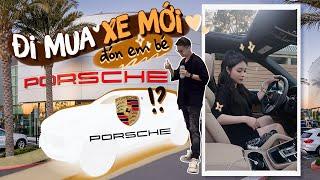 Vlog#115 MUA XE MỚI ĐÓN EM BÉ/PORSCHE CAYENNE PLATINUM EDITION 2022 [Cuộc sống ở Mỹ của Gà Tây Tây]