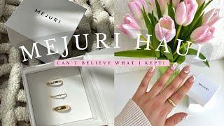 MEJURI Fine Jewelry Haul 2023 | Details, Try-on, & What I Kept!