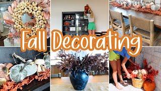 FALL CLEAN AND DECORATE 2024 / FALL FRONT PORCH DECOR / FALL DECORATING IDEAS 2024