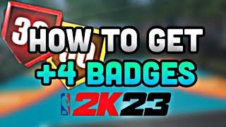 HOW TO GET +9 BADGES ON NBA2K23 CURRENT GEN | HIDDEN 9 EXTRA BADGES NOW *UPDATED*