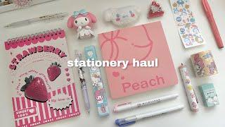 huge stationery haul + giveaway ft. stationery pal  cute & aesthetic finds, sanrio blind boxes