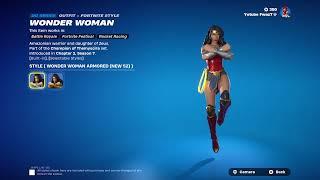 Fortnite Item Shop Today Wonder Woman Bundle