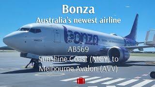 Bonza Sunshine Coast to Avalon! What's it like?