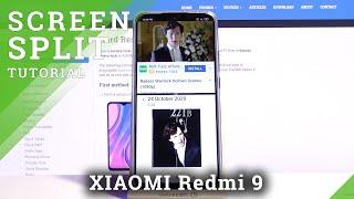 Split Screen Feature - Dual Apps Option on XIAOMI Redmi 9