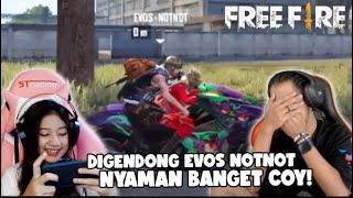 GUE KASIH TAU AUTO AIM GUE DI DEPAN BA EVOS - EVOS NOT NOT - FREE FIRE