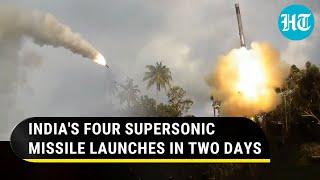 Hamas Attack Fallout? Indian Forces Launch Four BrahMos Missiles In Two Days | Watch