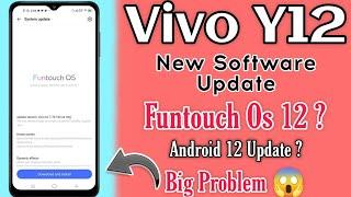 Vivo Y12 New Update - Vivo Y12 Funtouch Os 12 Update?- Vivo Y12 Android 12 Update? Software Update