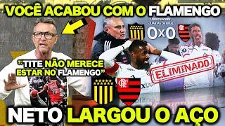 NETO PERDE a LINHA e LARGA o AÇO no TITE ! “TITE VOCÊ ACABOU COM O FLAMENGO ! DEMISSÃO URGENTE!"