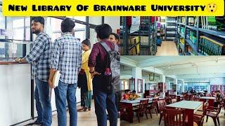 Brainware University New Library || Going To Library After A Long Time #BENJERRY