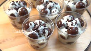 RESEP VIRAL!! COKLAT PUDING BALLS SAUS KEJU KENTAL DAN CREAMY